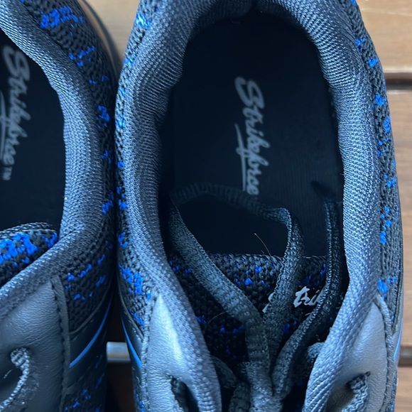 Men’s 9 Wide Bowling shoes - Flyer Mesh Black/Royal - Picture 3 of 9